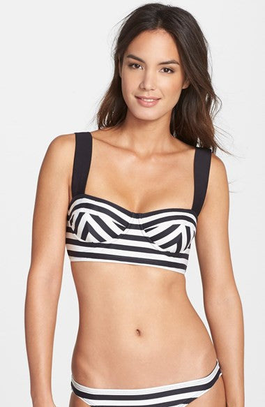 'Let's Bond' Push-Up Halter Bikini Top